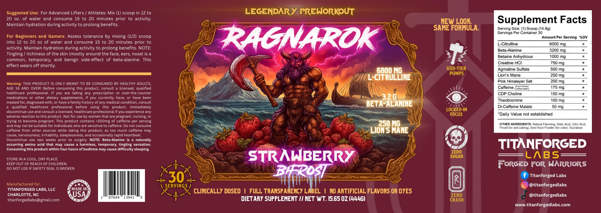 RAGNAROK Strawberry Bifrost